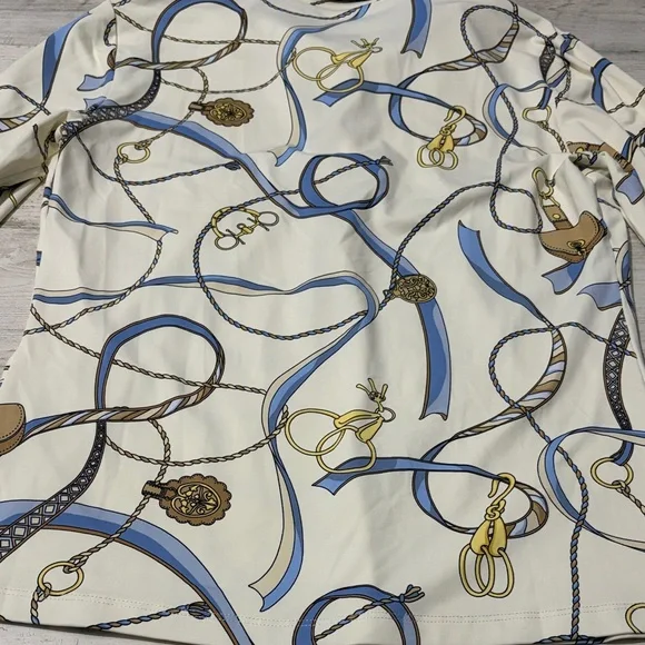 J. McLaughlin Court Polo Top Size Small - Picture 6 of 10